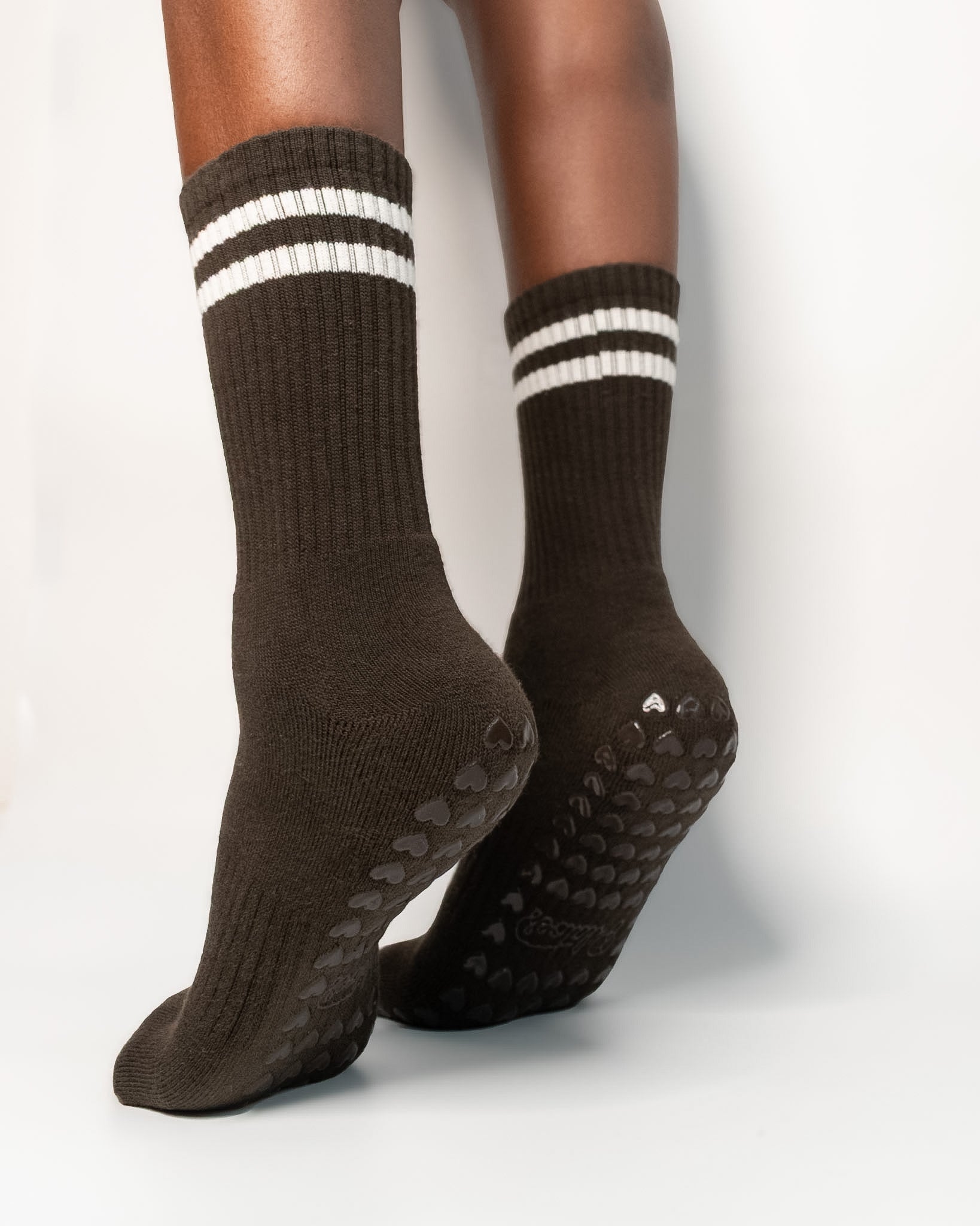 Sporty Stripes - Espresso Brown
