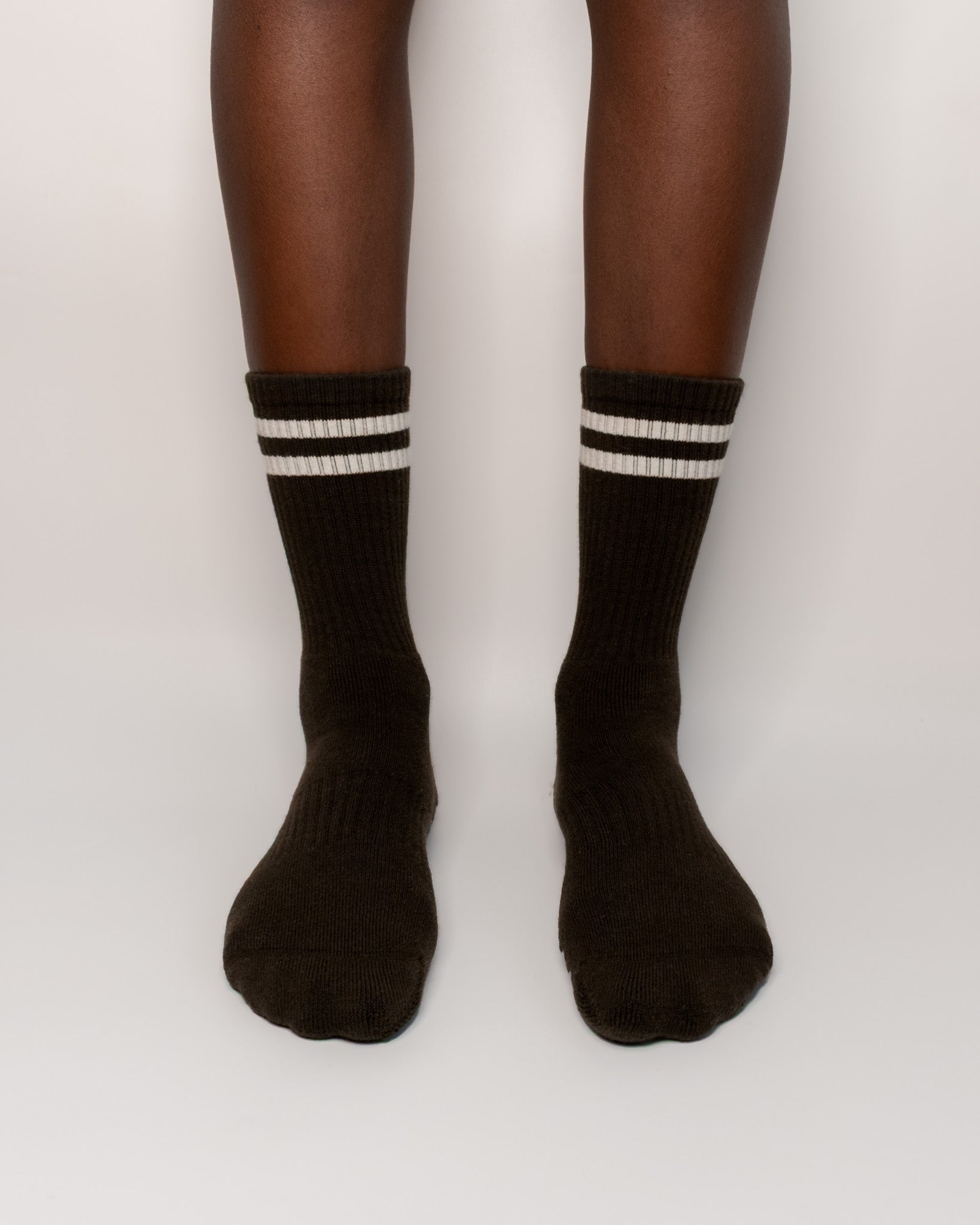 Sporty Stripes - Espresso Brown